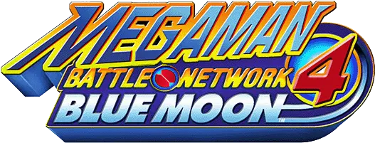  Fichiermega Man Battle Network 4 Blue Moon Logopng U2014 Wikipédia Megaman Battle Network 4 Blue Moon Logo