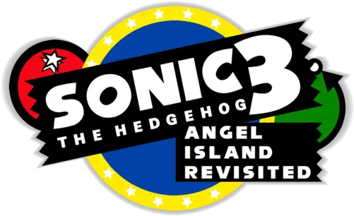  Angel Island Revisited Sonic 3 Angel Island Revisited Banner Png Sonic The Hedgehog 3 Logo