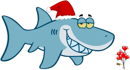  Sexy Santa Shark Clip Art Vector Clip Art Santa Shark Clipart Png Shark Png