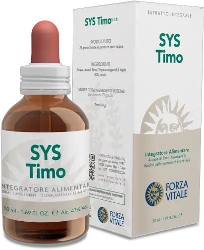  Forza Vitale Sys Timo Volgare Thyme 50 Ml Forza Vitale Sys Muira Puama Png Giorno Hair Png