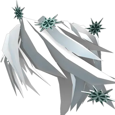  Frozen Snowflake Hair Roblox Cartoon Png Frozen Snowflake Png