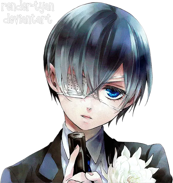  Anime And Manga Spirit Tiere Black Butler Ciel Png Anime Character Transparent