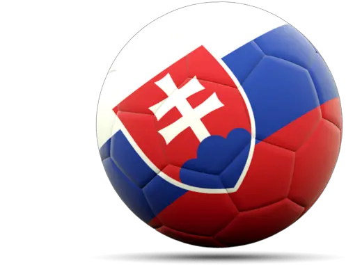  Football Icon Illustration Of Flag Slovakia Slovak Football Png Footbal Icon