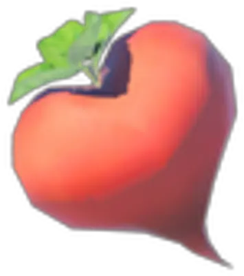  Big Hearty Radish Breath Of The Wild Hearty Radish Png Zelda Heart Icon