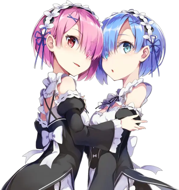  Re Zero Rem Png 5 Image Rezero Rem And Ram Rem Png