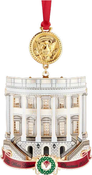  Official 2018 White House Ornament White House Christmas Ornament 2018 Png White House Transparent