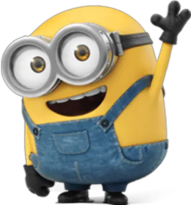  Minion Waving Bob Minions Png Minions Transparent