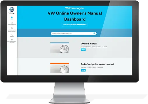  Volkswagen Online Owneru0027s Manuals Official Vw Digital Sharing Png Auto Manual Icon