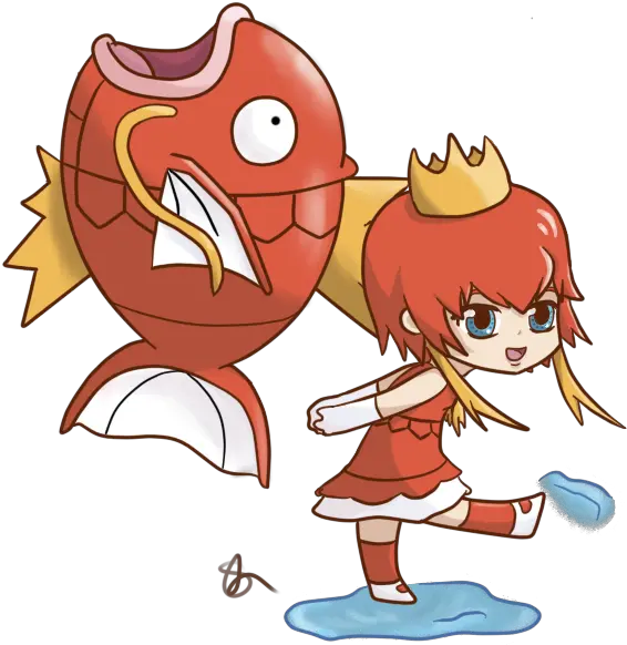  Download Magikarp And Trainer Pokemon Magikarp Anime Png Magikarp Png