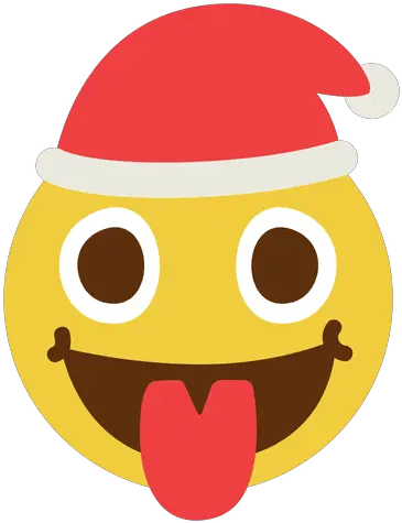  Tongue Santa Claus Face Emoticon 9 Christmas Day Png Santa Claus Face Png