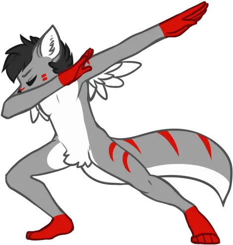  Furry Dabbing Transparent Png Image Furry Dab Png Furry Png