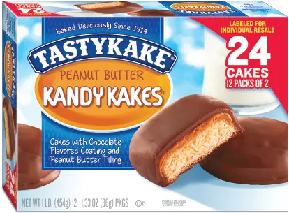  Peanut Butter Kandy Kakes U2014 Tastykake Sandwich Cookies Png Peanut Butter Png