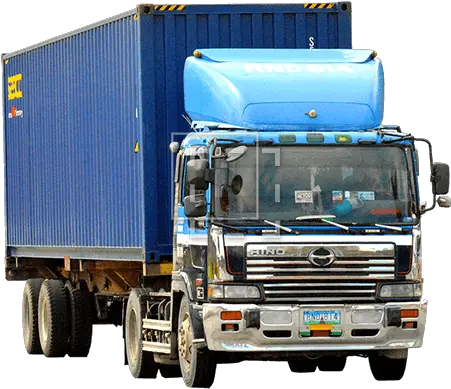  Deep Blue Semi Truck Heavy Truck Png Semi Truck Png