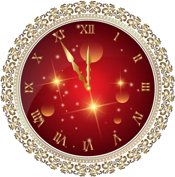  Clock Png Transparent Clip Art New Eve New Years Transparent