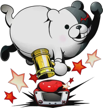  Monokuma Art Monokuma Png Monokuma Png