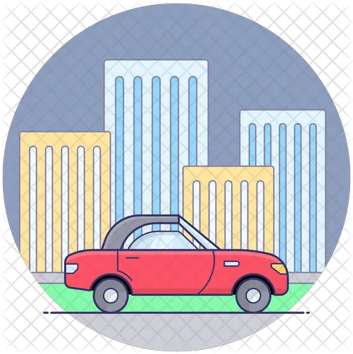  Two Door Car Icon Of Colored Outline City Car Png Car Door Png