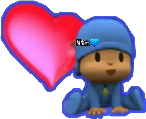  Pocoyo Enamorado 2 Stickers For Whatsapp Poco Yo Png Pocoyo Transparent