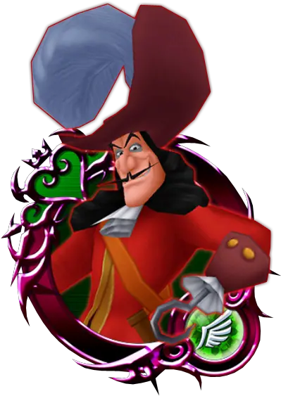  Captain Hook Kingdom Hearts Captain Hook Png Pirate Hook Png