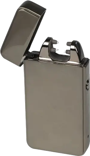  Novi Rechargeable Plasma Lighter Metallic Leather Png Lighter Png