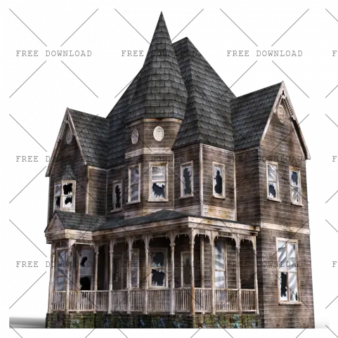  Haunted House Png Image With Transparent Background Photo Mansion Png