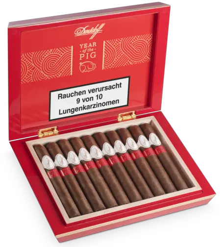  Special Davidoff Cigar Celebrates Davidoff Cigar Year Of The Pig Png Cigar Transparent