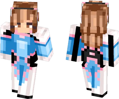  Download Overwatch Dva Minecraft Skin For Free Fictional Character Png Overwatch Dva Logo