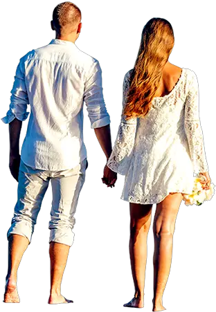  Couple In White Indian Couple Png Beach Png