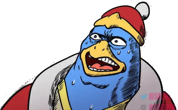  Shocked Dedede Blank Template Imgflip Persona 5 Fan Comics Png Shocked Png