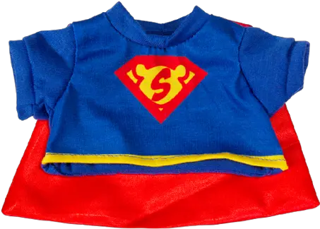  Super Tee With Cape U2013 Build A Buddy Factory Superman Png Superman Cape Png