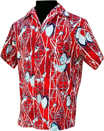  1950s Vintage Hawaiian Aloha Shirt Blouse Png Hawaiian Shirt Png