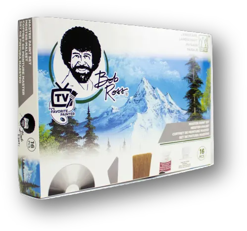  Bob Ross Master Painting Set 16 Pce Bob Ross Png Bob Ross Png