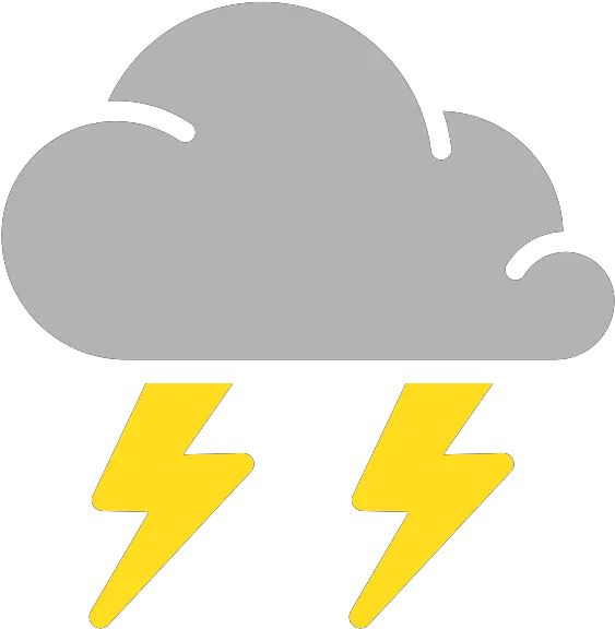  Weather Vector Transparent Png Thunderstorm Clipart Png Weather Png