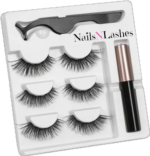  Nailsnlashes Dense Effect Magic Eyelash Eyelash Extensions Png Eyelash Logo