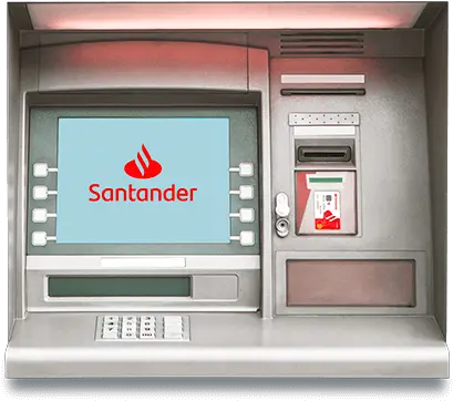  Online Bank Account Personal Banking Santander Santander Atm Png Atm Png