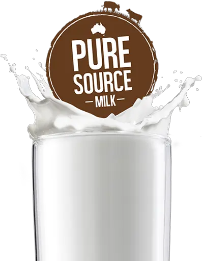  Pure Source Australian Dariy Milk Home Chocolate Milk Png Milk Logo