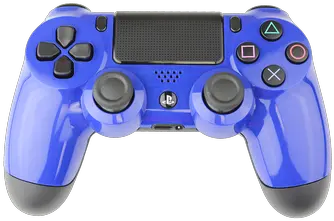  Blue Playstation 4 Controller Blue Ps4 Controller Png Controller Transparent Background