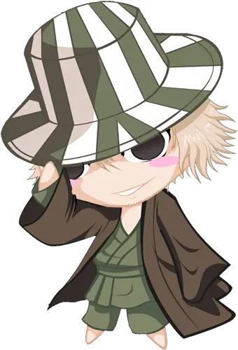  Bleach Chibi Nr 7 Urahara Chibi Bleach Png Bleach Png