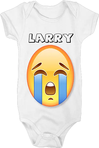  Crying Emoji Customised Baby Grow 25 Years Png Crying Tears Png