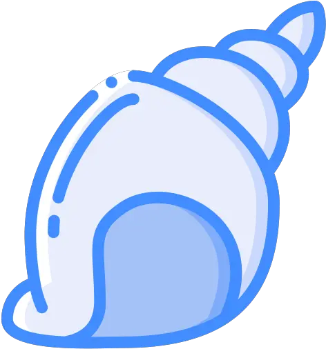  Shell Free Animals Icons Clip Art Png Blue Shell Png