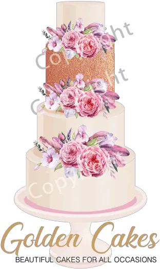  Gold Cake Logo Wedding Cake Png Cake Logo