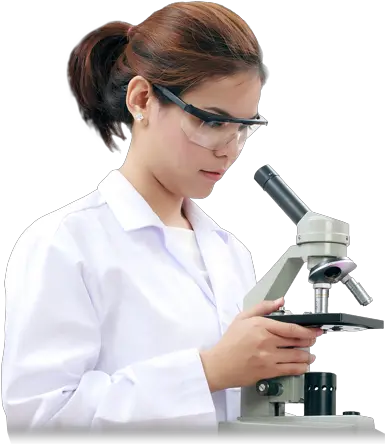  Scientist Icon Clipart Women With Microscope Png Scientist Png