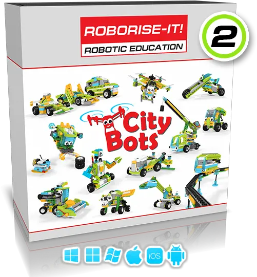  City Bots Curriculum Citybots Roborise Png Lego City Logo