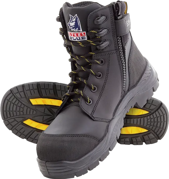  Steel Blue Torquay Eh Safety Boot Electrical Boots Png Boots Png