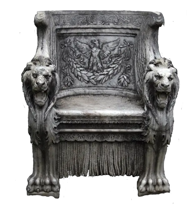  King Chair Png Stone Throne Png Throne Png