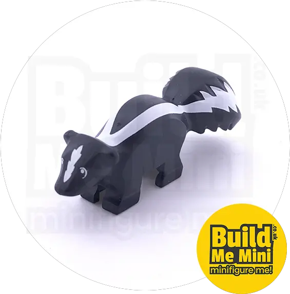  Lego Animals Skunk Lego Minifigure Png Skunk Transparent