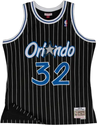  Ness Shaquille Oneal Orlando Magic Active Tank Png Orlando Magic Png