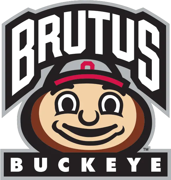  Ohio State Buckeyes Mascot Logo Brutus Buckeye Png Mascot Logos