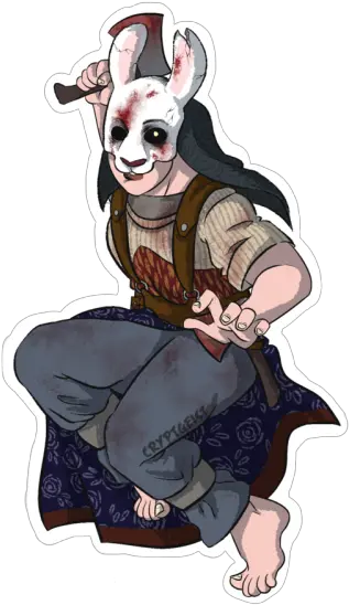  Dbd Anna Tumblr Huntress Chibi Png Dead By Daylight Png