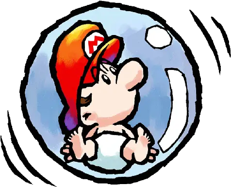  64 Fun Facts About Super Mario U2013 Nintendolegend Island Baby Mario Flying Png Super Mario 64 Png