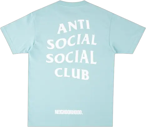  Anti Social Club Cotton Turbo Short Sleeve Png Anti Social Social Club Logo